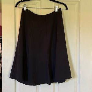 Black A-Line Skirt